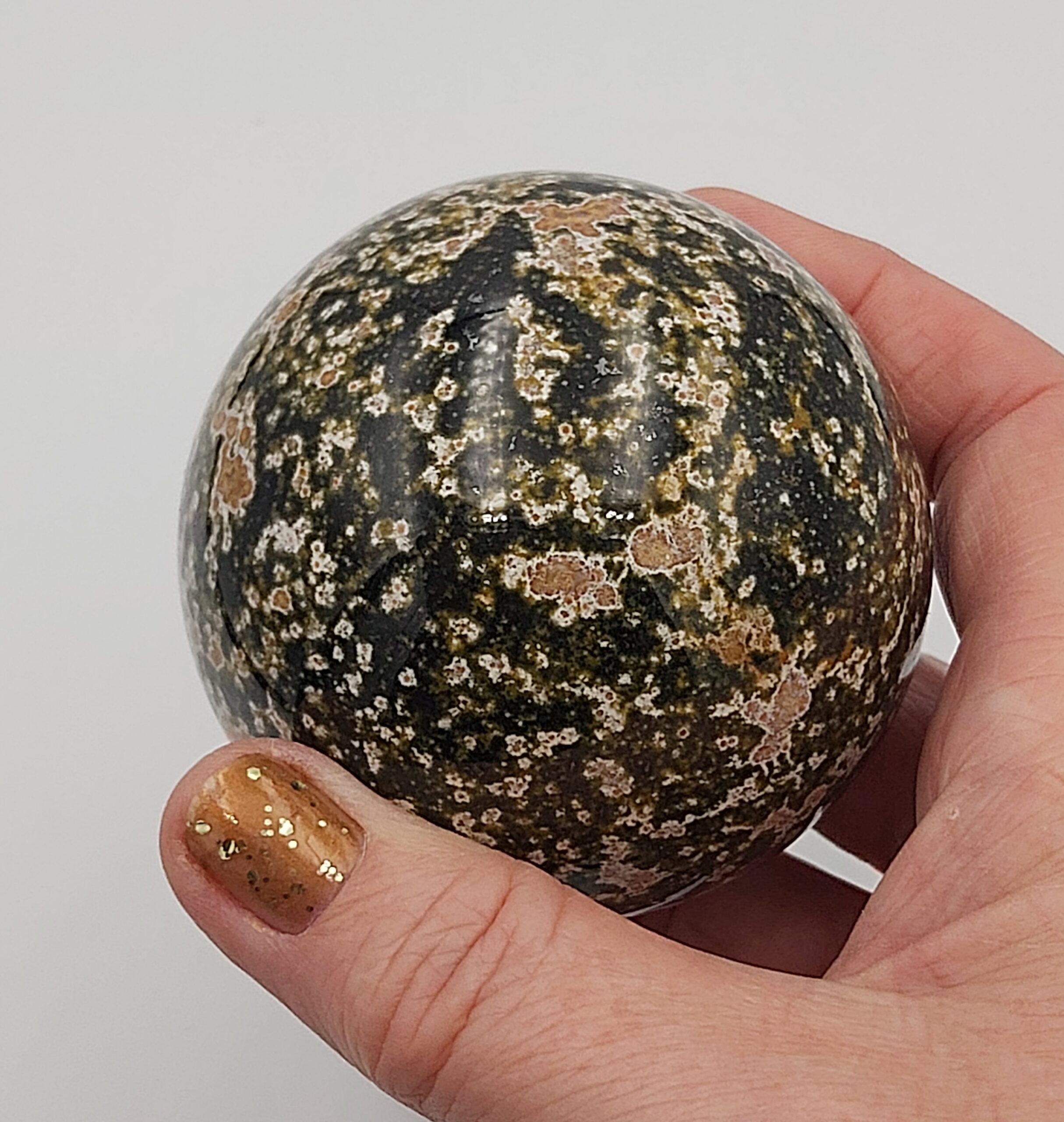 Oceaan Jaspis bol 2 - Afbeelding 3