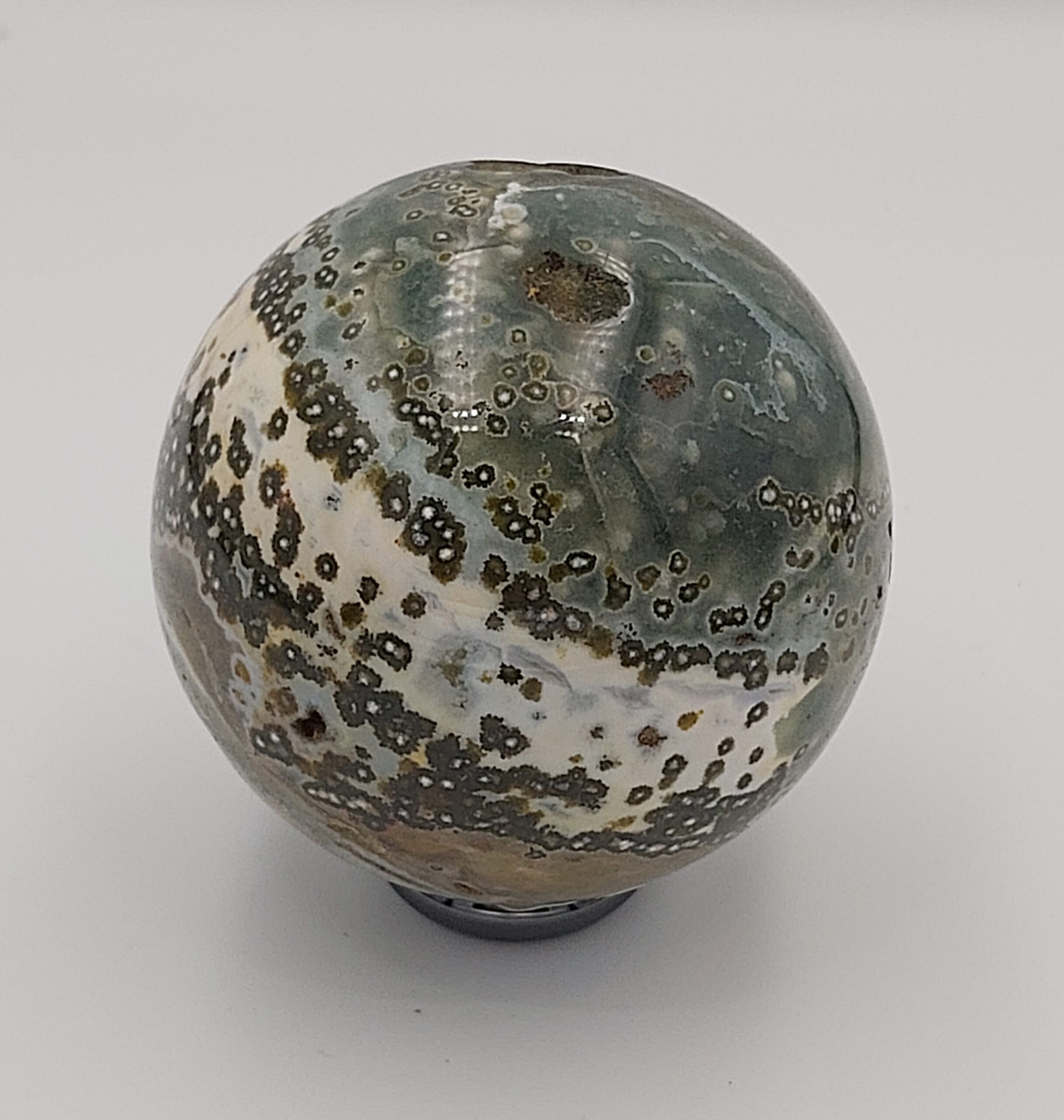 Oceaan Jaspis bol 3 - Afbeelding 2