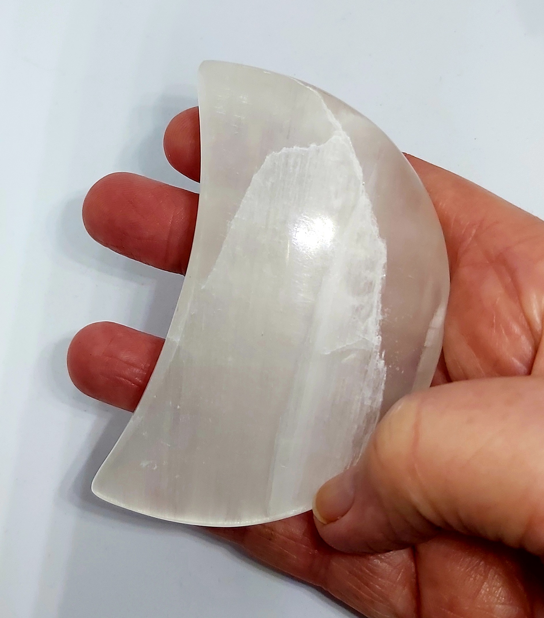 Witte calciet maan - Afbeelding 4