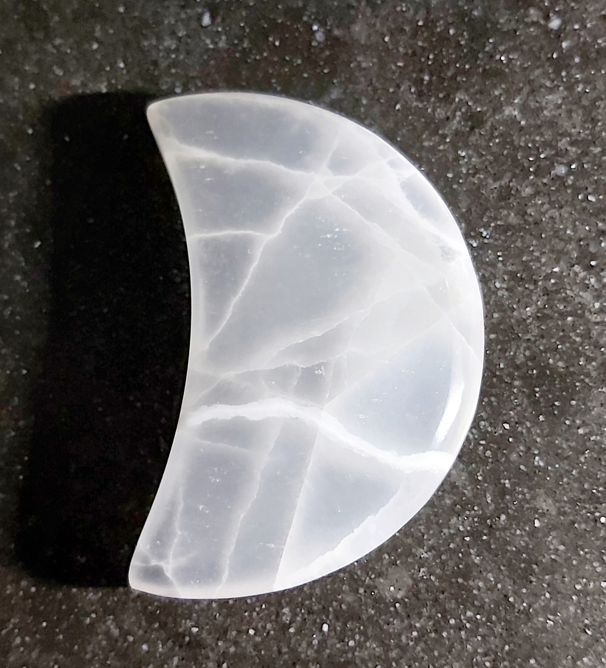 Witte calciet maan - Afbeelding 3