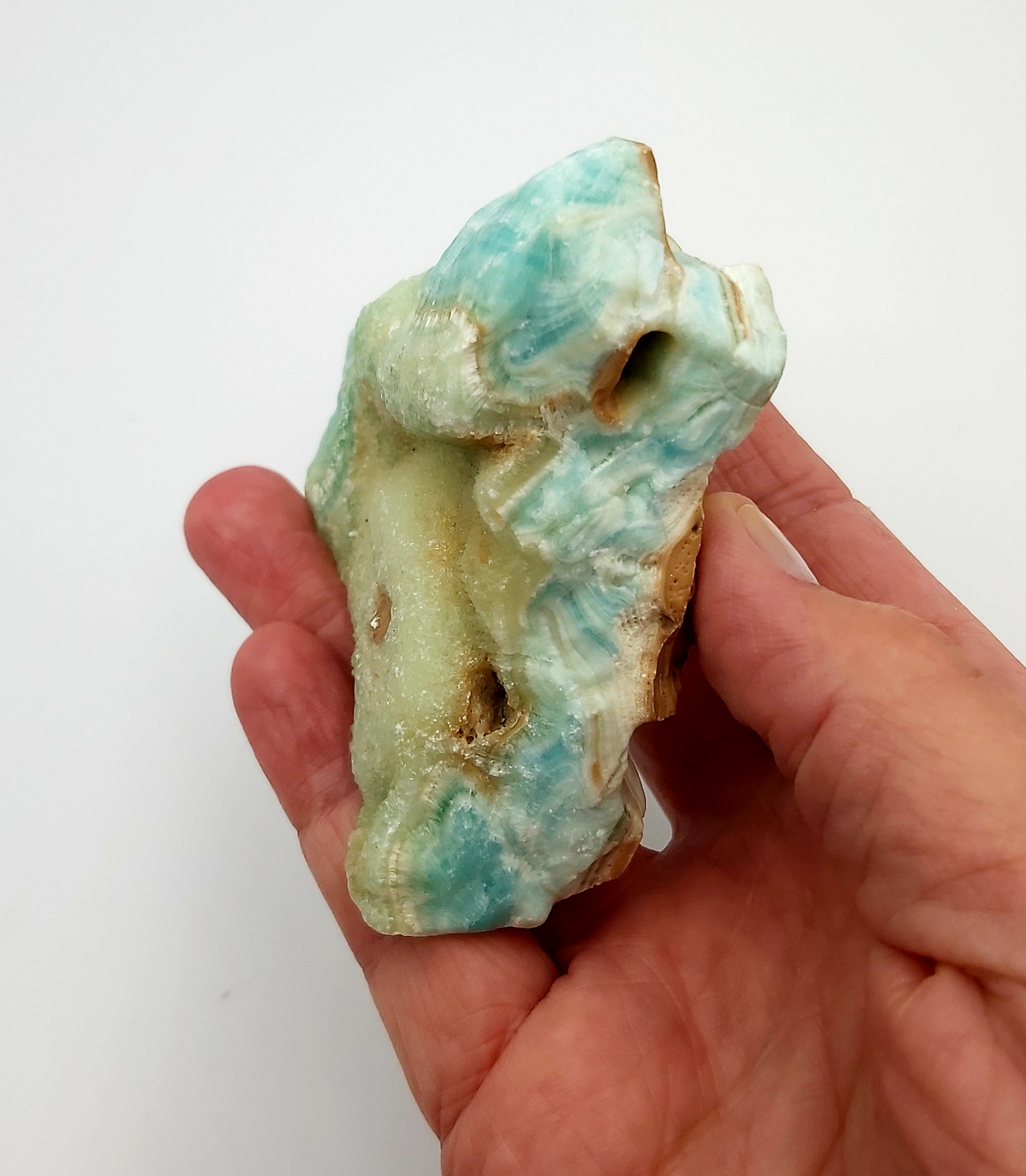 Caribbean Blue Calciet punt - Afbeelding 3
