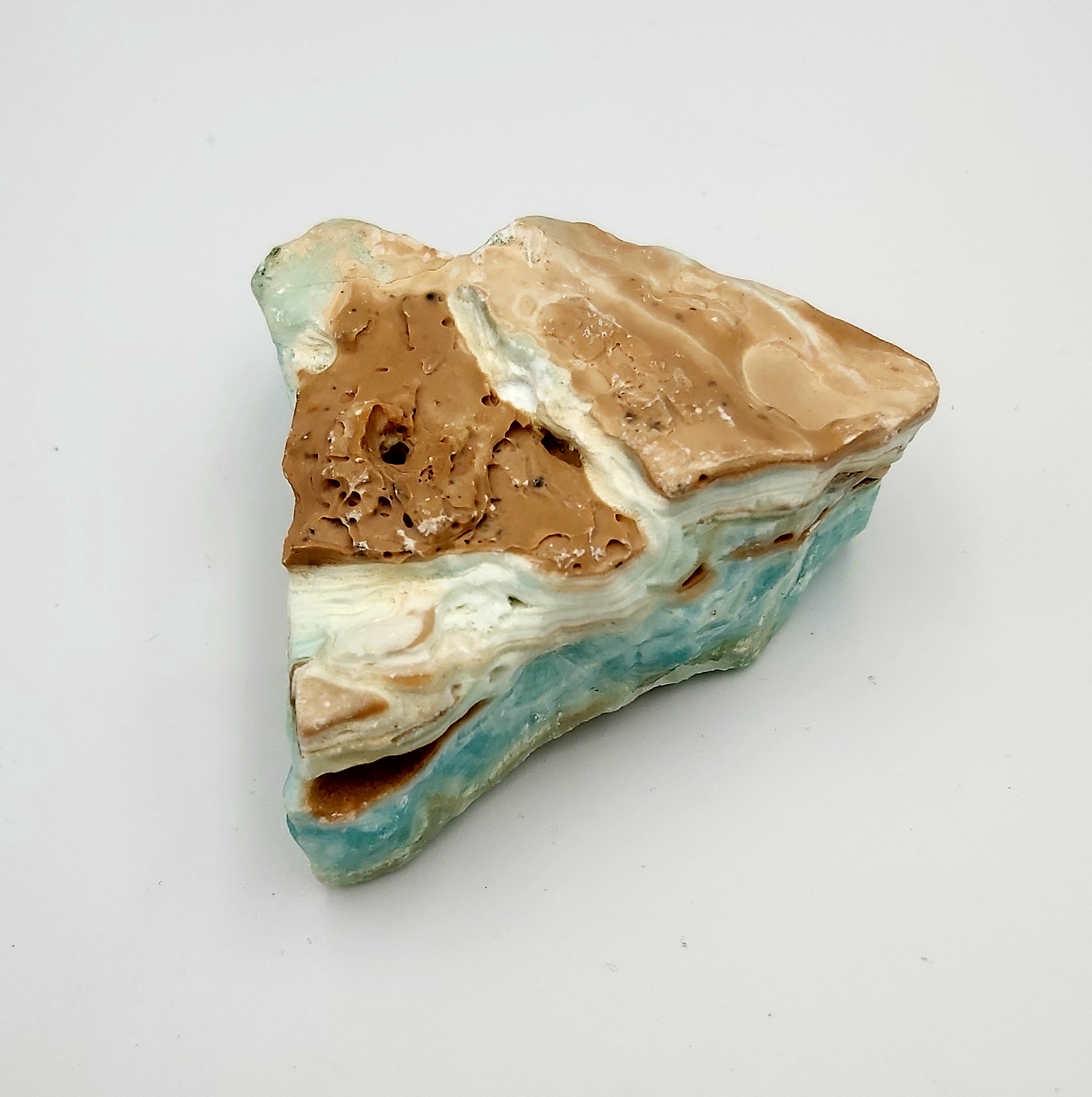 Caribbean Blue Calciet punt - Afbeelding 4