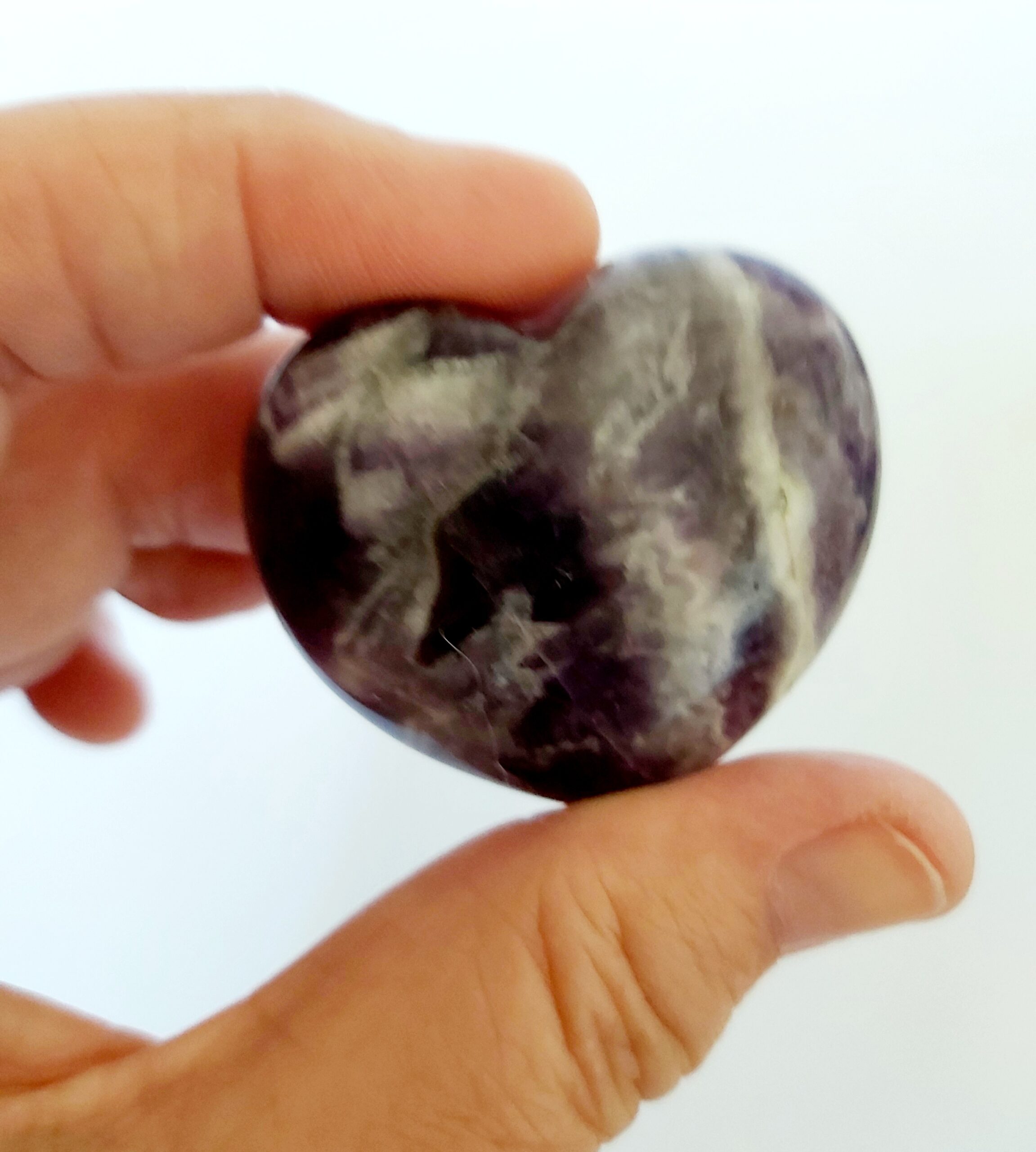 Amethist hart - Afbeelding 3