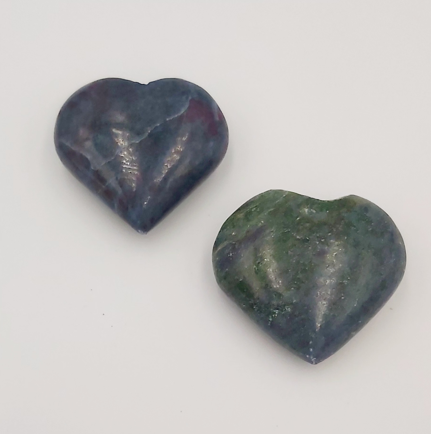 Robijn en Kyaniet hart - Afbeelding 2