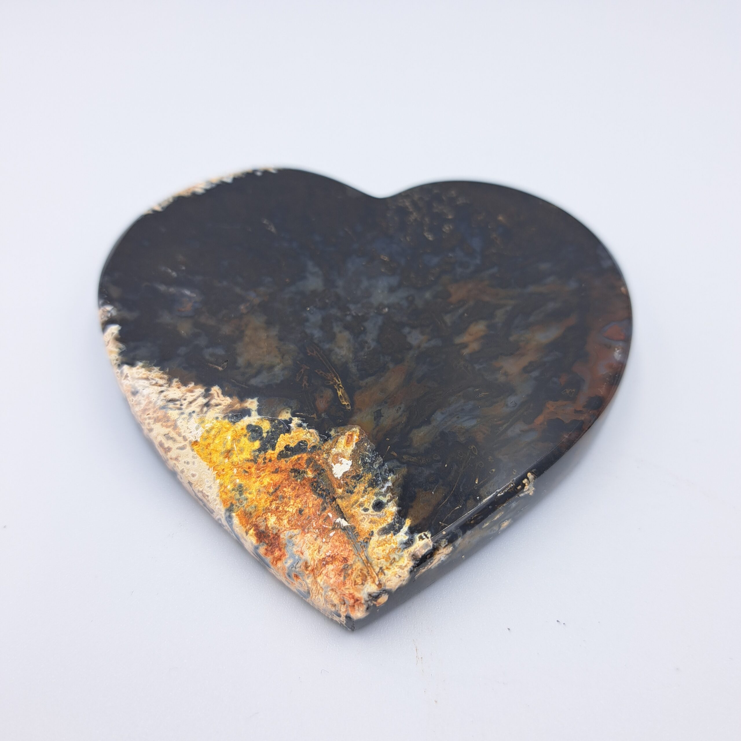 Agaat hart op standaard 2 - Afbeelding 4