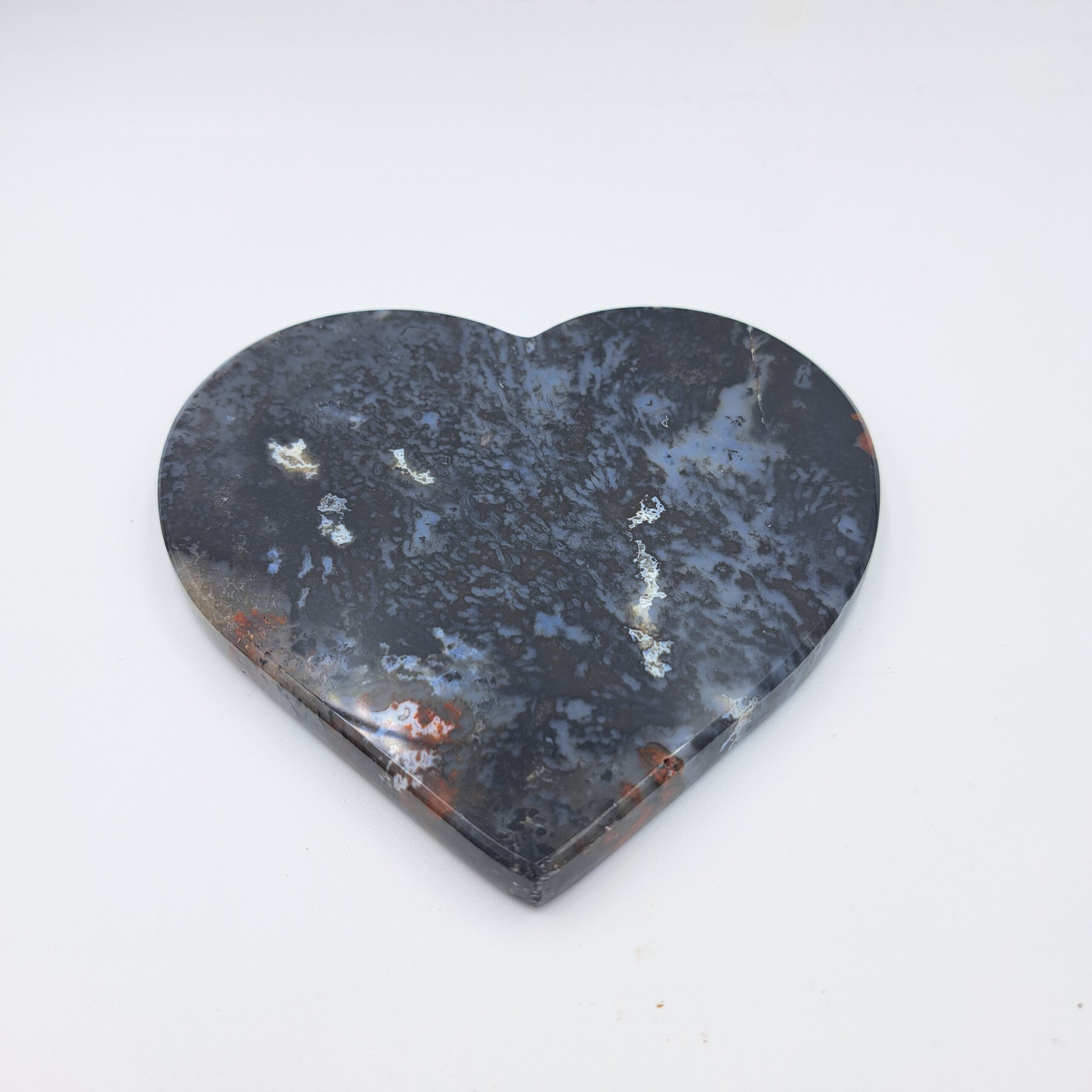 Agaat hart op standaard 3 - Afbeelding 4