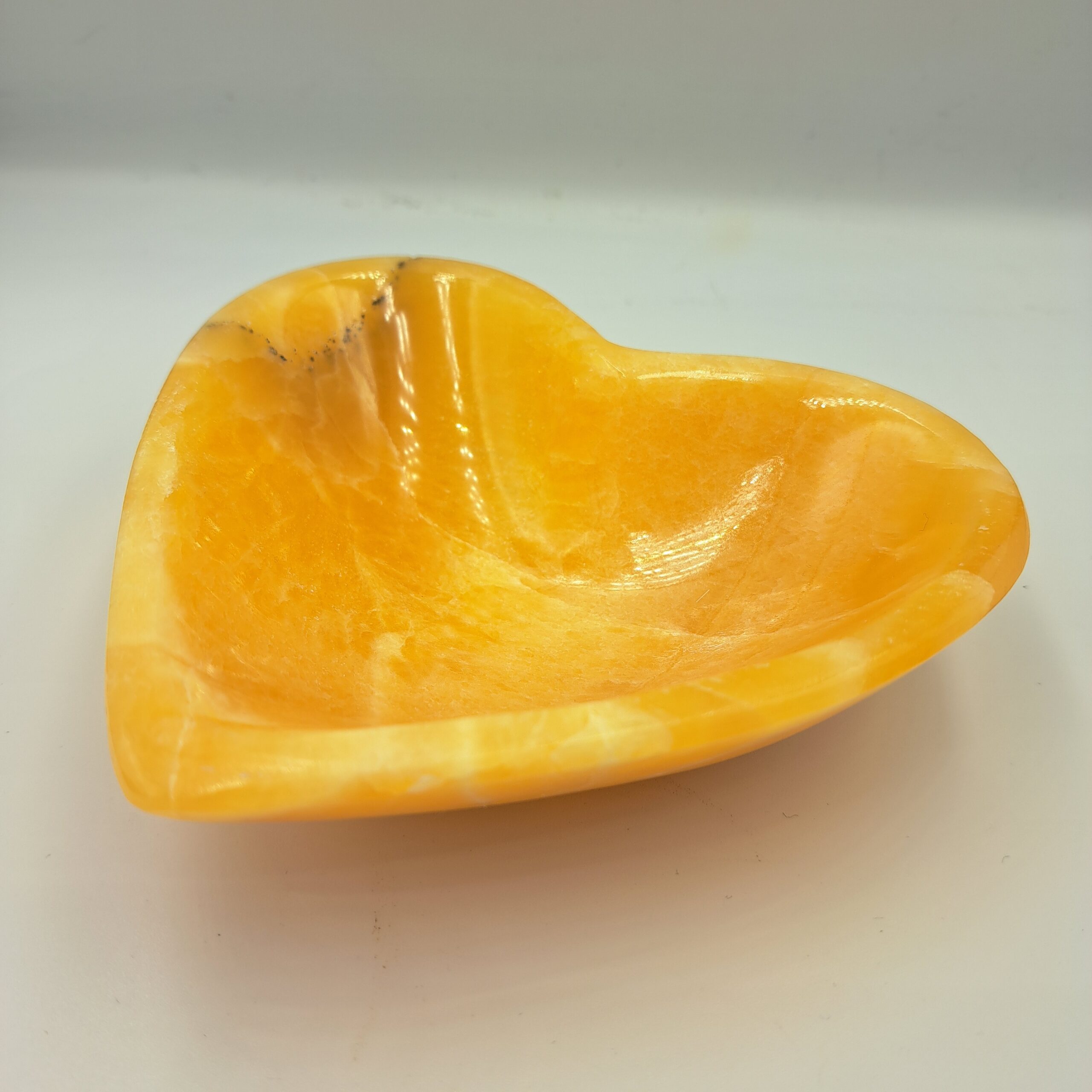 Oranje Calciet hartschaaltje - Afbeelding 3