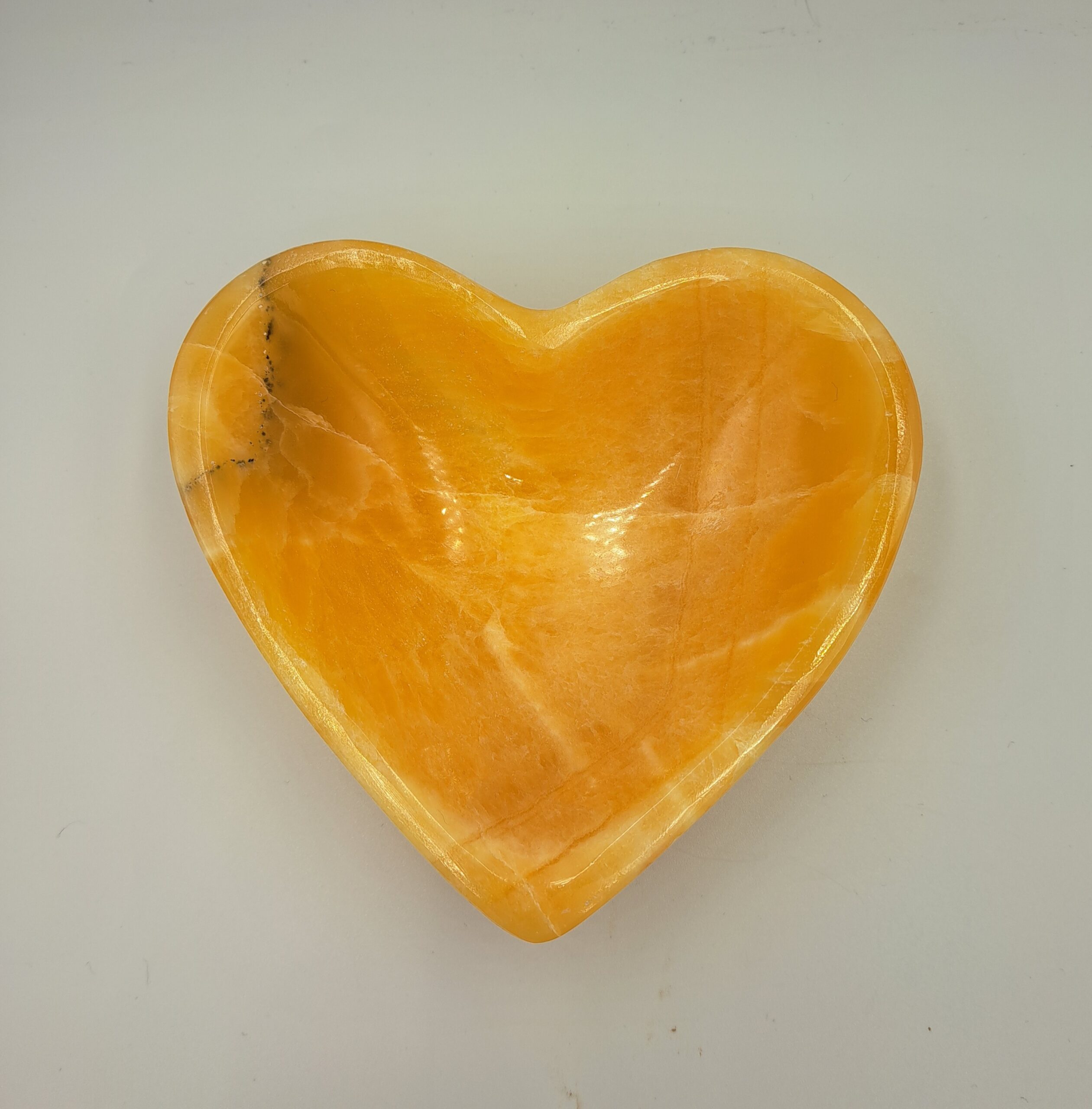 Oranje Calciet hartschaaltje