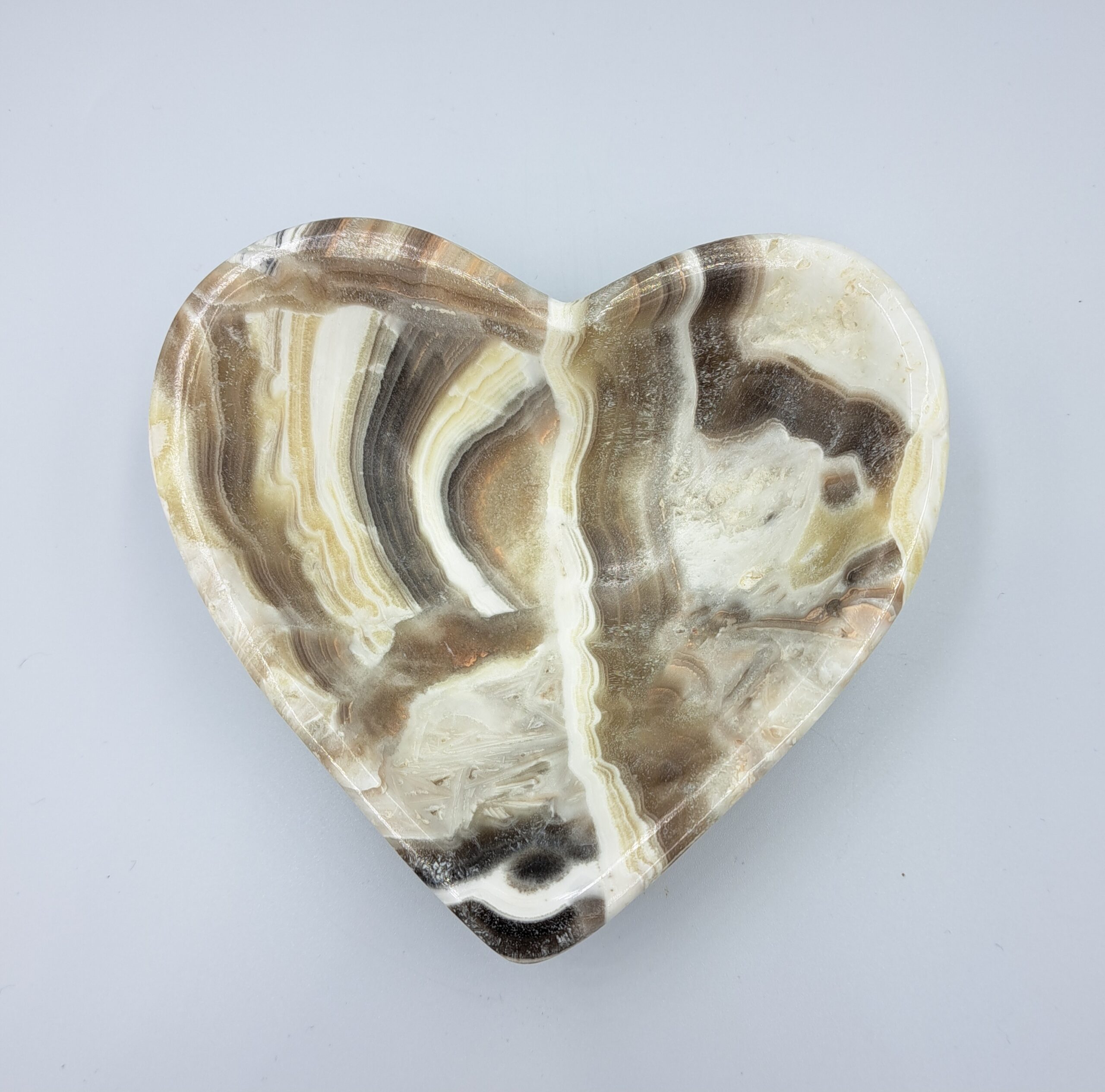 Zebra Calciet hartschaaltje