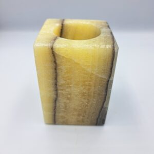 Zebra Onyx waxinelichthouder medium